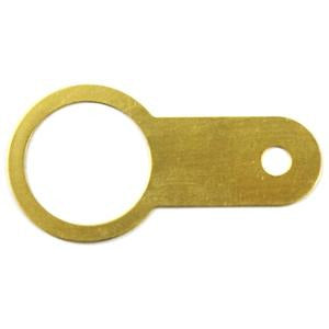 1962-1979 GM WIPER MOTOR GROUND STRAP -1.7" W/O HIDDEN WIPER SYSTEM.