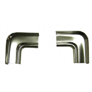 1970-1974 Pontiac Firebird Rear windshiled Molding Corner Connectors (Pair).