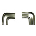1970-1974 Pontiac Firebird Rear windshiled Molding Corner Connectors (Pair).