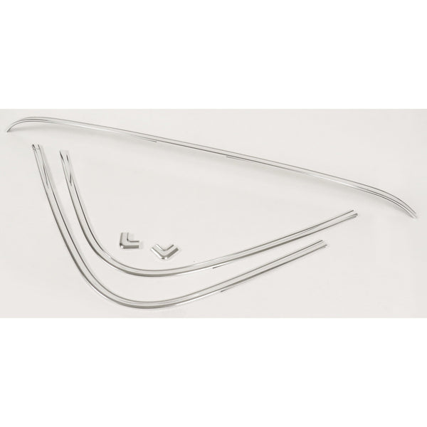 1970-1974 Chevy Camaro Rear Window Molding, 5 Piece.