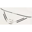 1970-1974 Chevy Camaro Rear Window Molding, 5 Piece.