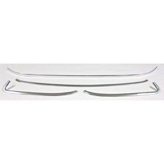 1975-1981 CHEVY CAMARO REAR WINDSHIELD MLDG SET (4 PCS).