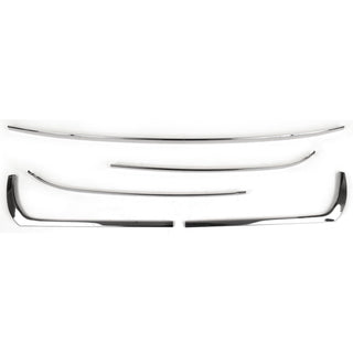 1966-1967 Chevy Nova Rear window Molding Set 5PCS..