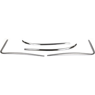 1968-1972 Chevy Nova Front Windshield Molding Set 4 Piece.