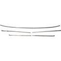 1964-1965 Oldsmobile Cutlass 2 Door Rear Window Reveal Moulding 5 Piece Set.