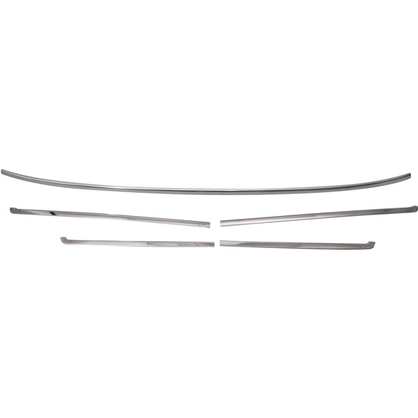 1964-1965 Oldsmobile Cutlass 2 Door Rear Window Reveal Moulding 5 Piece Set.
