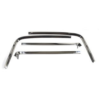 1966-1967 Chevy Chevelle Coupe Rear Window Molding Set(4Pc).