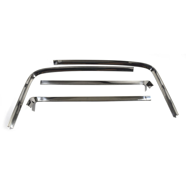 1966-1967 Chevy Chevelle Coupe Rear Window Molding Set(4Pc).