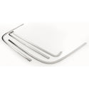 1968-1972 Chevy Chevelle 2 Door Sedan/Hardtop Rear Window Molding 4 Piece Set.
