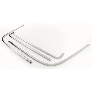 1968-1972 Chevy Chevelle 2 Door Sedan/Hardtop Rear Window Molding 4 Piece Set.