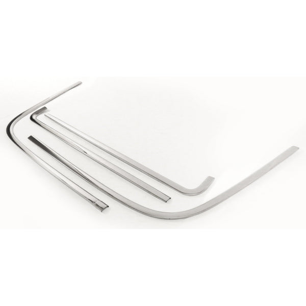 1968-1972 Chevy Chevelle 2 Door Sedan/Hardtop Rear Window Molding 4 Piece Set.
