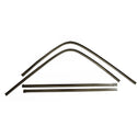 1968-1972 Oldsmobile Cutlass Supreme 2 Door Rear Window Molding 4 Piece Set Stainless.