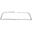 1947-1954 Chevy C10 P/U Front Windshield Moulding Pair - Classic 2 Current Fabrication