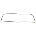 1947-1954 Chevy C10 Pickup Front Windshield Moulding Pair.