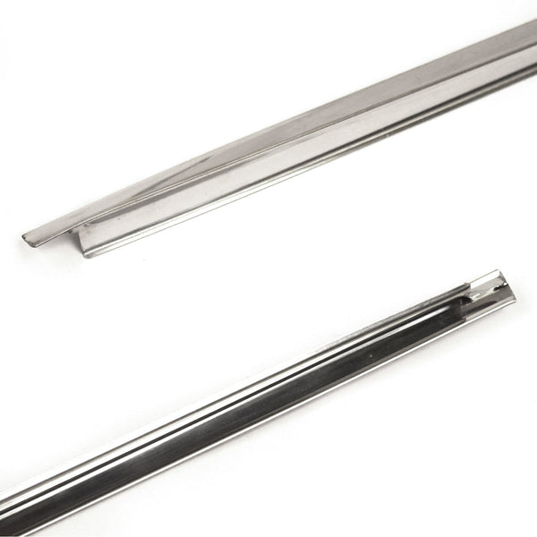 1947-1954 Chevy C10 Pickup Front Windshield Moulding Pair.