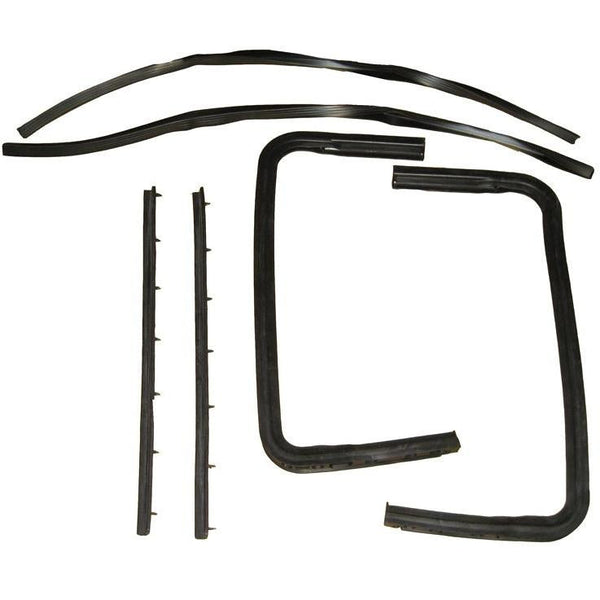 1955-1957 Chevy Sedan Vent Window Weather Strip Pair.