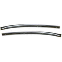 1955-1957 Chevy Convertible Inner Top Windshield Molding Pair.