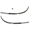 1955-1956 Chevy All Models Windshield Molding Bottom Outer 3 Pc Set - Classic 2 Current Fabrication