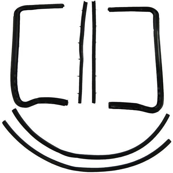 1955-1957 Chevy Hardtop/Convertible/Nomad Vent Window Weather Strip Pair.
