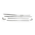 1967-1968 FORD MUSTANG MOULDING REAR WINDOW SET/6 PCS (FASTBACK).