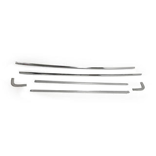 1967-1968 FORD MUSTANG MOULDING REAR WINDOW SET/6 PCS (FASTBACK).