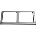 1955-1967 Volkswagen T1 Complete Upper Outer Side Panel RH 2 Pop Out Windows RHD/Double Door.