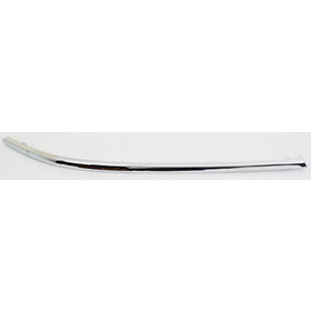 1998-2004 Audi A6 Front Bumper Molding RH, Chrome, Plastic.