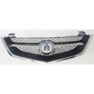 2002-2003 Acura TL Grille, Chrome Shell/Black Insert - Classic 2 Current Fabrication