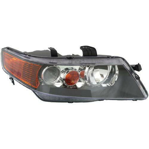 2004-2005 Acura TSX Head Light RH, Lens And Housing, Hid, w/Out HID Kits.