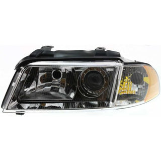 2000-2002 Audi S4 Head Light LH, Lens And Housing, Halogen - Classic 2 Current Fabrication