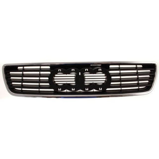 1995-1998 Audi A6 Grille, Chrome Shell/Black Insert - Classic 2 Current Fabrication
