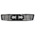 1998-2001 Audi A6 Grille, Chrome Shell/Black Insert - Classic 2 Current Fabrication