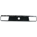1985-1987 Volkswagen Jetta Grille, Painted-Black.