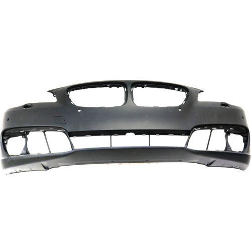 2014-2016 BMW 550i xDrive Front Bumper Cover, w/PDC, w/o M Pkg & Side View Camera.