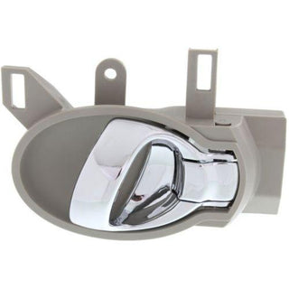 2012-2014 Nissan Versa Front Door Handle LH, Chrome Lever+gray Hsg. - Classic 2 Current Fabrication