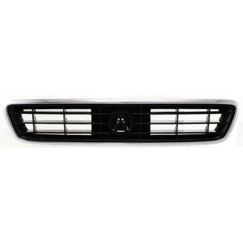 1994-1995 Acura Legend Grille, Chrome Shell/Black.