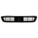1994-1995 Acura Legend Grille, Chrome Shell/Black.