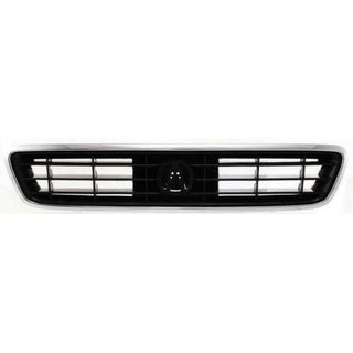 1994-1995 Acura Legend Grille, Chrome Shell/Black.