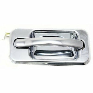 2003-2007 Hummer H2 Front Door Handle RH, Outside, All Chrome, W/o Keyhole - Classic 2 Current Fabrication