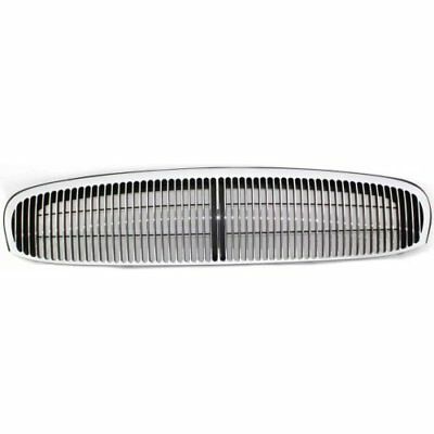 1997-2004 Buick Park Avenue Grille, Chrome Shell/Black - Classic 2 Current Fabrication