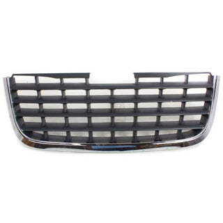 2008-2010 Chrysler Town & Country Grille, Chrome Shell/Dark Gray Insert - Classic 2 Current Fabrication