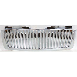 2007-2013 Chevy Avalanche Grille, Chrome - Classic 2 Current Fabrication
