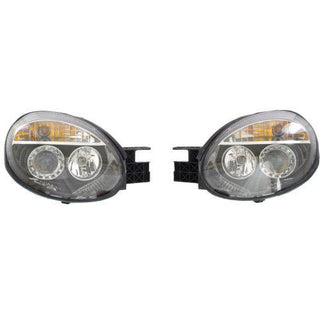 2003-2005 Dodge Neon Projector Head Light, Set Of 2, Assembly, Halogen - Classic 2 Current Fabrication