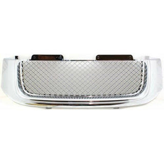 2002-2009 GMC Envoy Grille, Bentley Style, Chrome.