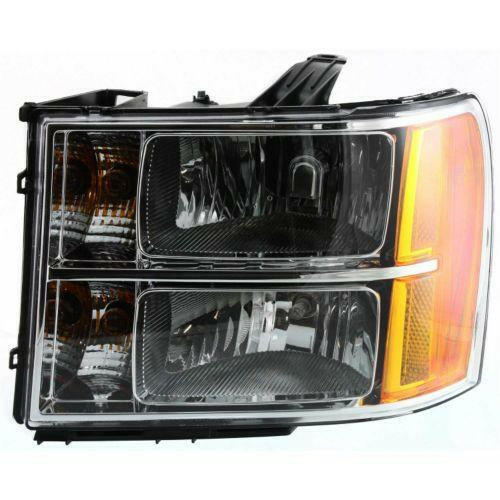 2007-2014 GMC Sierra Pickup Head Light LH, Assembly, New Body Style.
