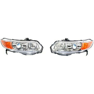 2006-2009 Honda Civic Projector Head Light Set, Lens And Housing.