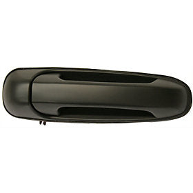 1999-2004 Jeep Cherokee Rear Door Handle LH, Smth Black, w/o Keyhole - Classic 2 Current Fabrication