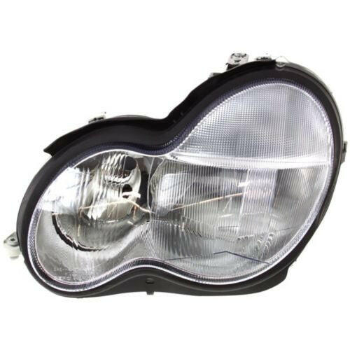 2001-2007 Mercedes-Benz C-class Head Light LH, Lens And Housing.
