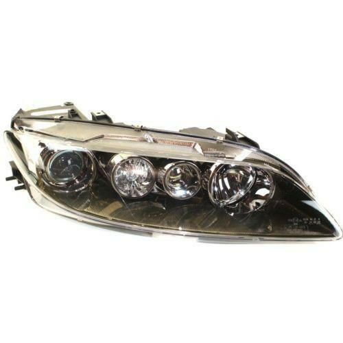 2006-2008 Mazda 6 Head Light RH, Lens And Housing, Halogen, Standard Type.