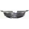 2007-2008 Nissan Maxima Grille, Chrome Shell/Black - Classic 2 Current Fabrication